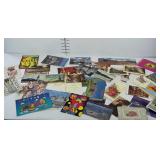 Postcard lot, most are vintage. Cards are from US