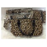 Four new animal print cooler style bags