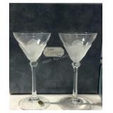 Crystal wine glasses J.G. Durand France