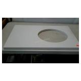 Ceasarstone bathroom vanity top for undermount