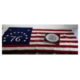 Bicentennial plate in original box and a nice