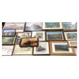 Sixteen train related pictures, photos and prints