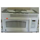 GE 30" oven hood and microwave with mounting