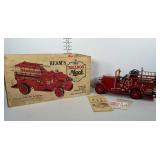Jim Beam Mack Bulldog Fire Engine decanter in