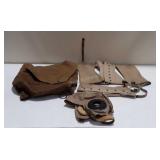 Boy Scout Pack, & Military Leggings & Hat