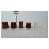 Restaurantware individual creamer cups. 2 are