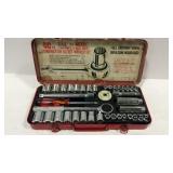 Combination socket wrench set 40pc S.A.E. And