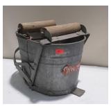 Older Galvanized Mop Bucket