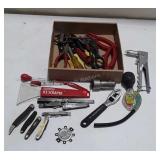 Tools, includes Prestone Anti Freeze Tester,