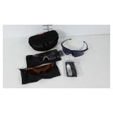Oakley glasses with two replacement lenses and