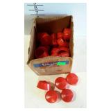 Box of U-Line 2" tube caps.