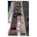 8-Carpenters Levels, couple without level bubbles