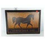 Horseshoe Inn wooden sign, 25x18