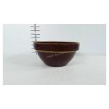 Vintage Brown Monmouth stoneware Pottery crock