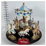 Westminster porcelain bisque carousel horses on