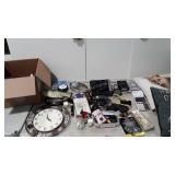 Sling shot, wall clock, Harley-Davidson