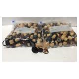 Two bags of cork tops