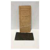 The Middleburg Hunt Race Association official