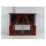 Crown Royal display case with flip lid. Made from