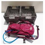 2 Organizer Baskets, & a Magic CamelBak (Seller