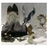 Eagle figurines group