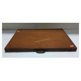 Portable Artists Desk, w/ some supplies