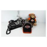 Harley-Davidson group, motorcycle phone, teddy