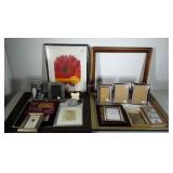 Frames, various sizes and styles