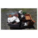 Bird feeder, dog bowl, cookware, nutcracker,