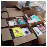 Books and more Books, 8 boxes total on skid