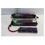 Two venom power 5000 MAH, 7.2 high power NIMH