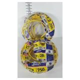 Electrical wire, two partial rolls 12/2 with
