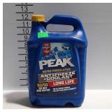 1 gallon bottle of Peak antifreez and coolant,
