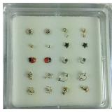 Sterling silver nose ring studs