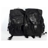 Two Black National Guard backpacks in good
