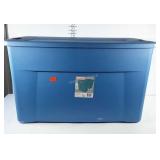 Sterilite 35 gallon tote with lid, missing one