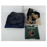 Ladies clothing and accessories. Two jeans size