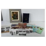 Covil war lot. Robert E. Lee print, books,