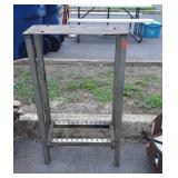 Metal shop stand