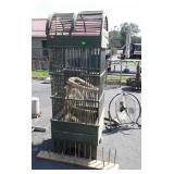 All wooden bird cage project piece