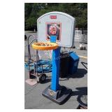 Fisher Price basketball hoop on stand
