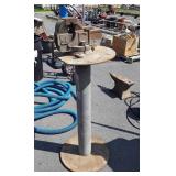 Bench Vise mounted on stand