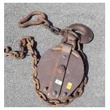 Crosby Western chain pulley