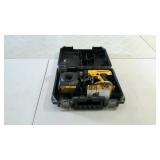 DEWALT 14.4V battery powered drill with two