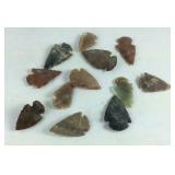 12 arrowheads