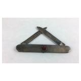 Ad knife Royal insurance marked Sterling