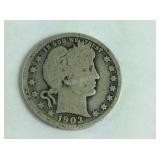 1903 Barber Quarter