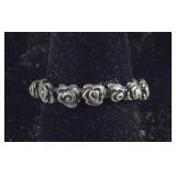 925 Sterling Eternity Band Stamped Israel SIZE 8