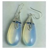 Bali Sterling clear chroma drop earrings