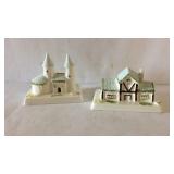 Coalport bone china figurines "Village Inn" and